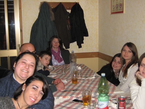 Cena degli allievi di Wing Chun Kung Fu di Sifu Mezzone Salvatore